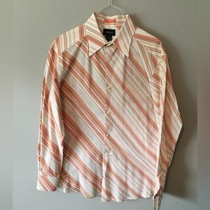Claiborne Retro Stripe Long Sleeved Men's Shirt